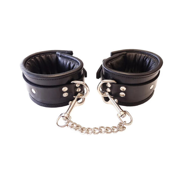 Rouge Garments Wrist Cuffs Padded Black - XToys UK