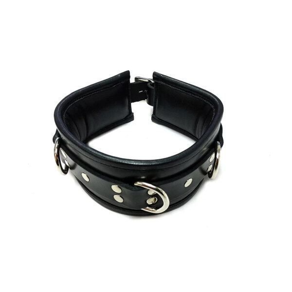 Rouge Garments Black Padded Collar - XToys UK