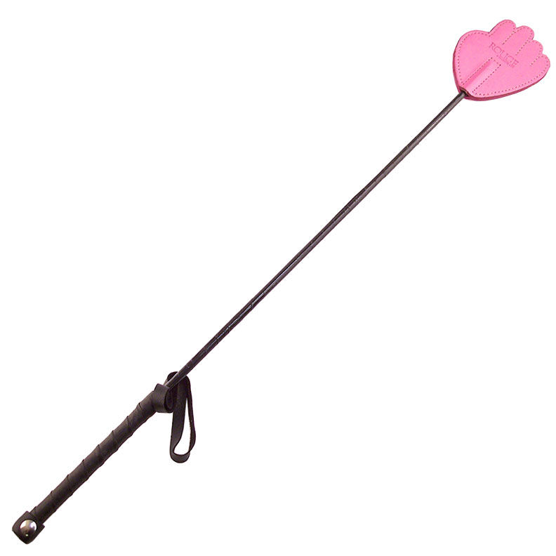 Rouge Garments Hand Riding Crop Pink - XToys UK