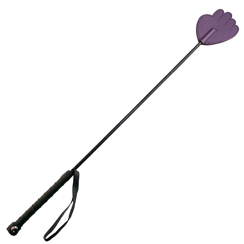 Rouge Garments Hand Riding Crop Purple - XToys UK