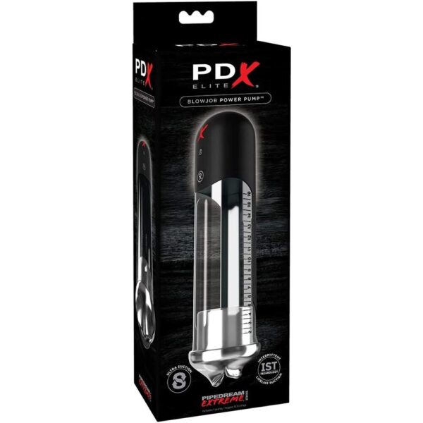 Pipedream Extreme Elite Vibrating Blowjob Power Pump - XToys UK