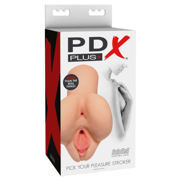 PDX Plus Pick Your Pleasure Stroker Flesh Pink - XToys UK