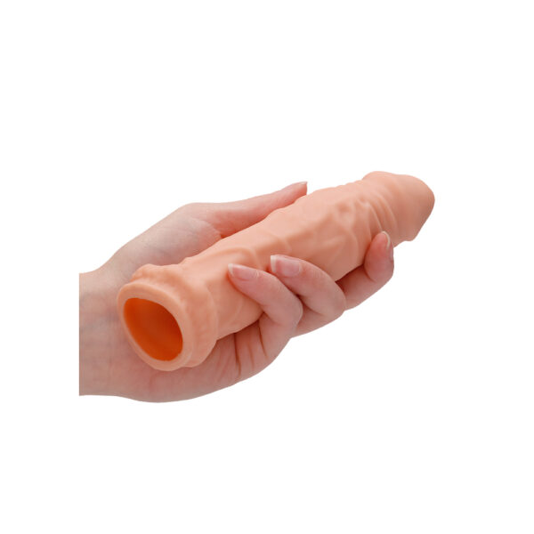 Realrock 6 Inch Penis Sleeve Flesh Pink - XToys UK