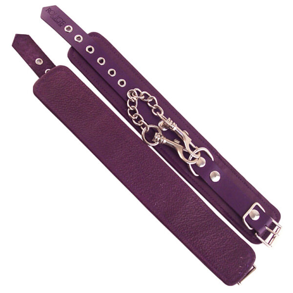 Rouge Garments Ankle Cuffs Purple - XToys UK