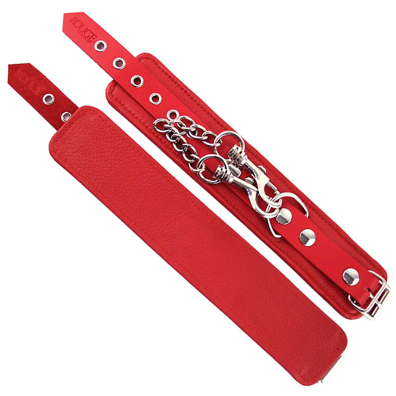 Rouge Garments Wrist Cuffs Red - XToys UK