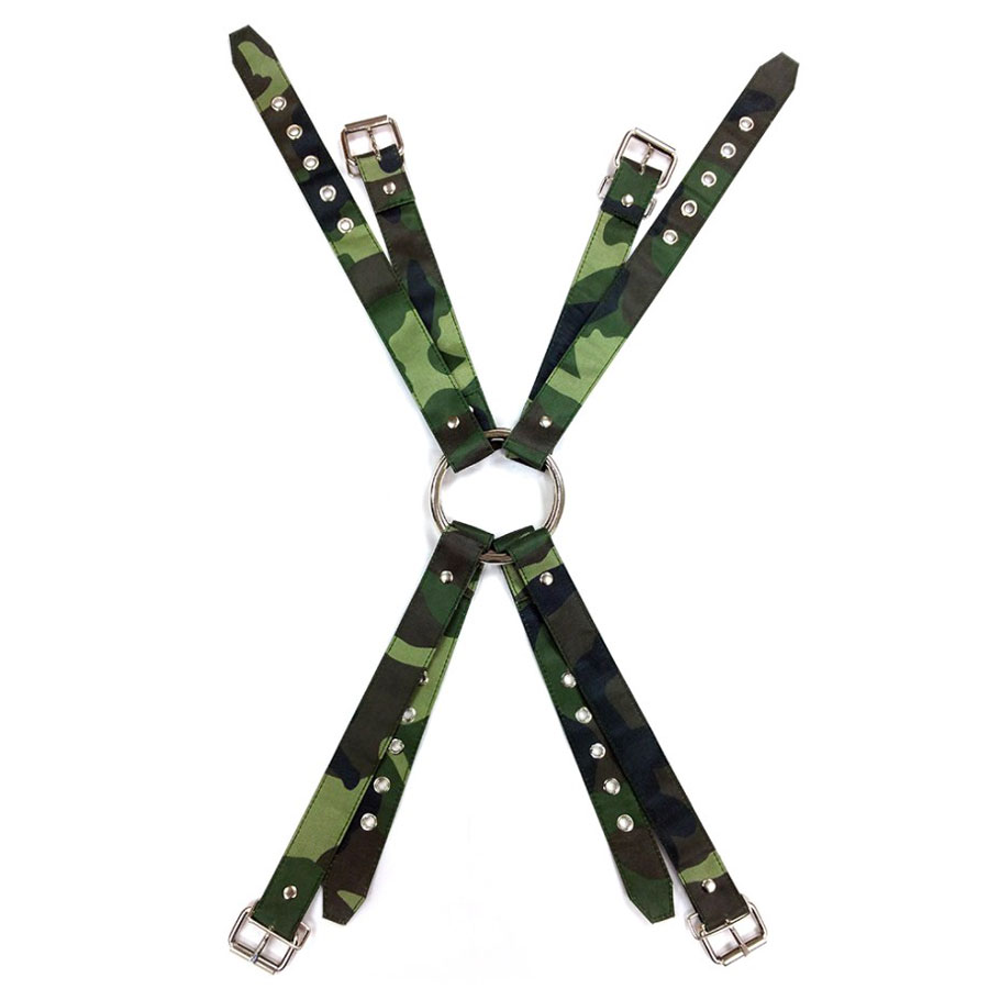 Rouge Army Camouflage Chest Harness - XToys UK