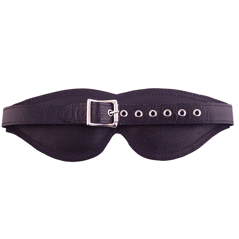 Rouge Garments Large Black Padded Blindfold - XToys UK