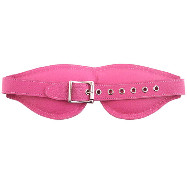 Rouge Garments Large Pink Padded Blindfold - XToys UK