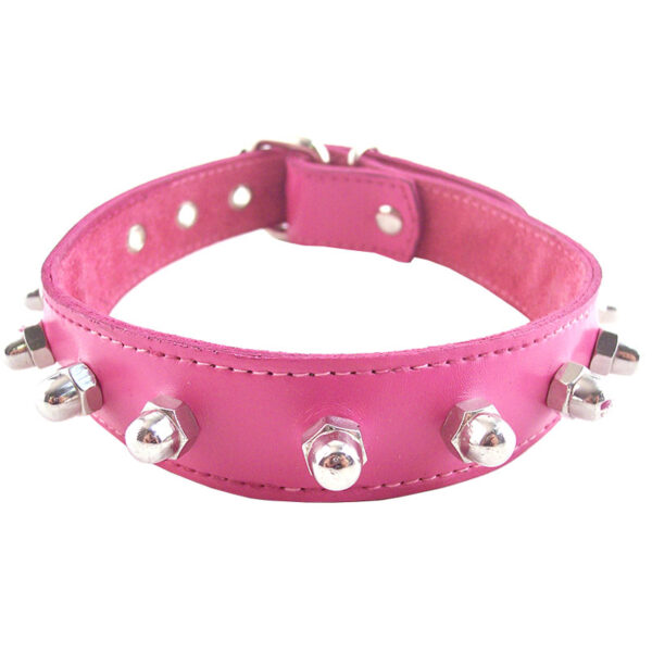 Rouge Garments Pink Nut Collar - XToys UK