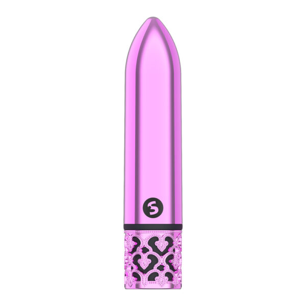 Royal Gems Glamour Rechargeable Bullet Pink - XToys UK