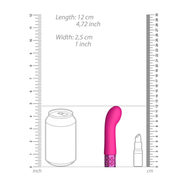 Royal Gems Bijou Rechargeable Silicone Bullet Pink - XToys UK