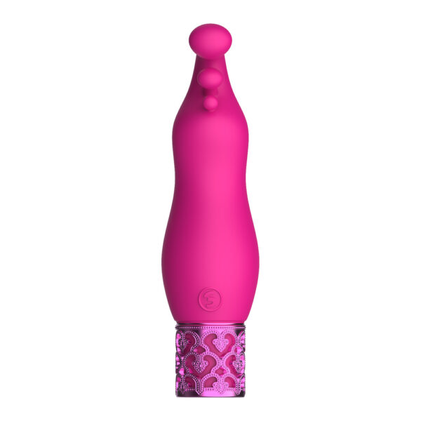 Royal Gems Exquisite Rechargeable Silicone Bullet Pink - XToys UK