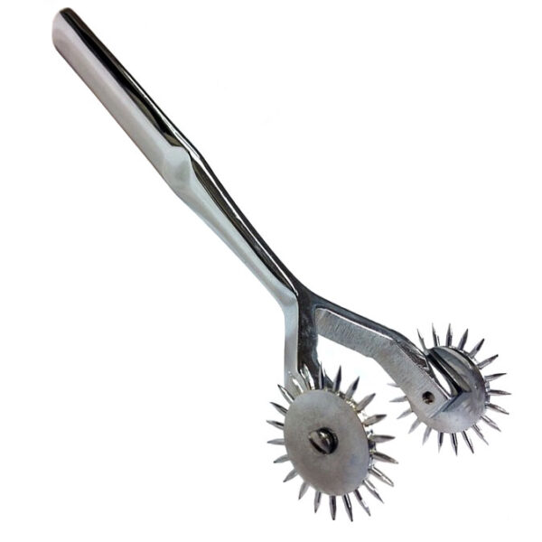 Rouge Stainless Steel Double Pinwheel - XToys UK