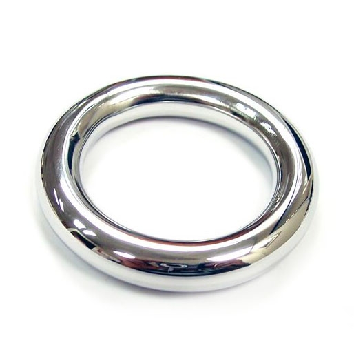 Rouge Stainless Steel Round Cock Ring 40mm - XToys UK