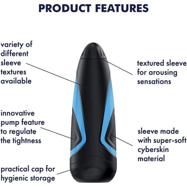 Satisfyer Men Pleasure Stroker Masturbator - XToys UK