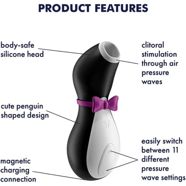 Satisfyer Pro Penguin Clitoral Massager - XToys UK