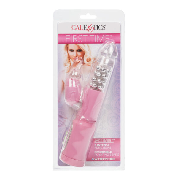 First Time Jack Rabbit Waterproof Vibrator - XToys UK