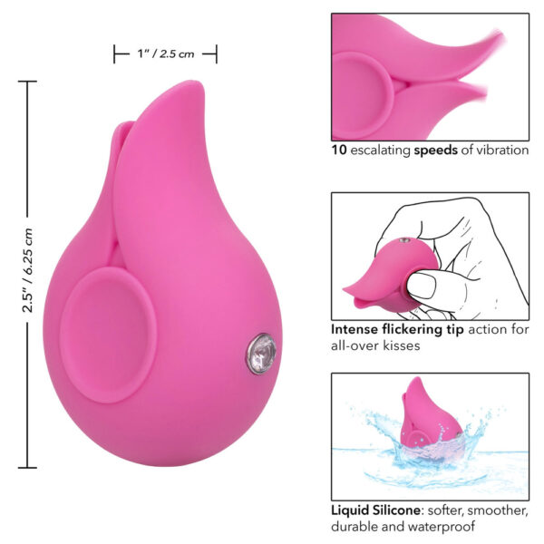 LuvMor Kisses Flickering Clitoral Stimulator - XToys UK