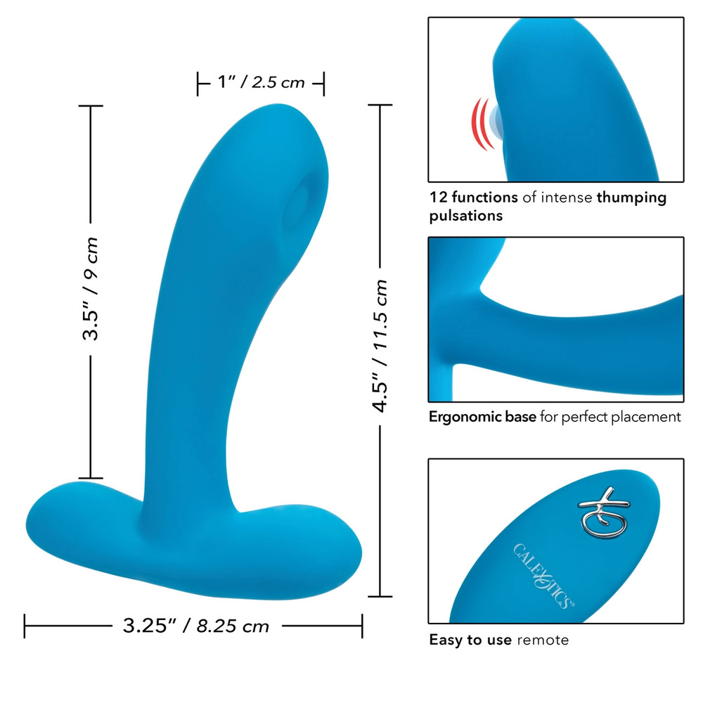 Remote Controlled Pulsing Pleaser Vibrator - XToys UK