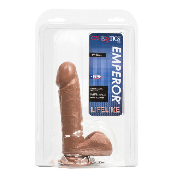 Emperor Brown 6 Inch Realistic Dildo - XToys UK