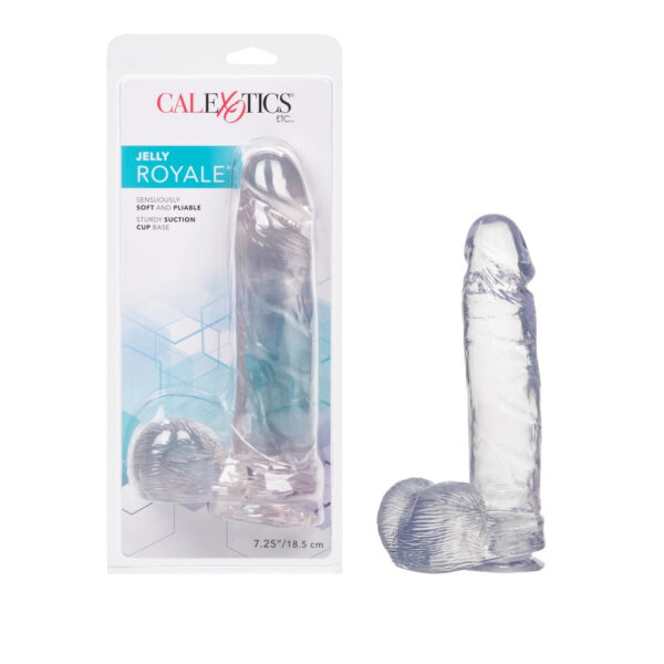 Jelly Royale 7.25 Inch Dong Clear - XToys UK