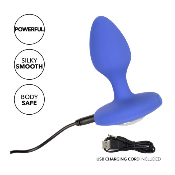 Cheeky Gems Medium Rechargeable Vibrating Butt Plug - XToys UK