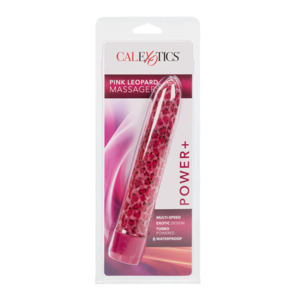 Pink Leopard Massager Vibrator - XToys UK