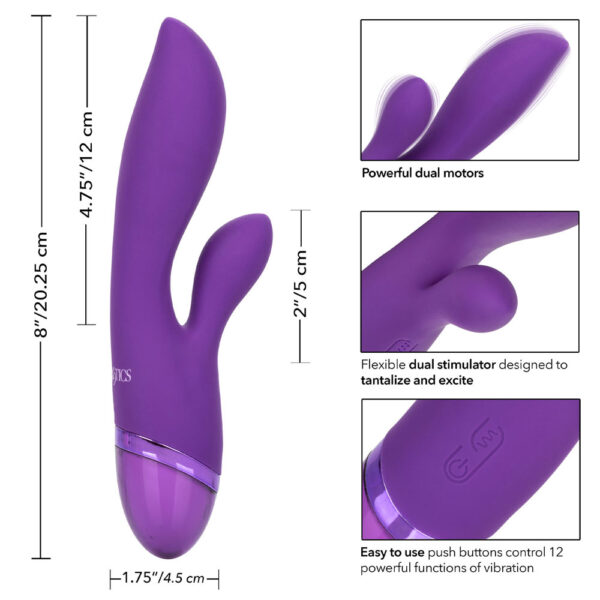 Aura Dual Lover Rechargeable Vibrator - XToys UK