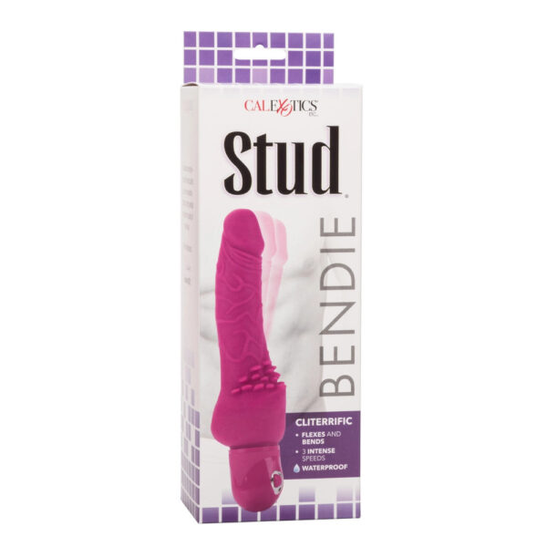 Bendie Power Stud Cliteriffic Pink Vibrator - XToys UK