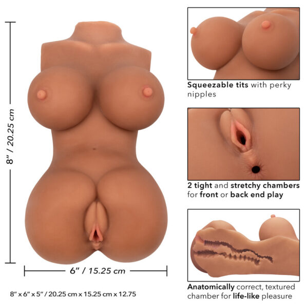 Stroke It Body Banger Flesh Brown - XToys UK