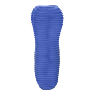 Apollo Stroker Closed End Textured Masturbator Blue - XToys UK