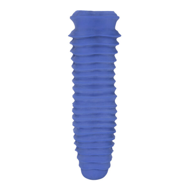 Apollo Stroker Closed End Textured Masturbator Blue - XToys UK