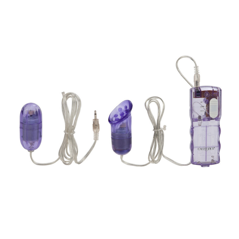 Double Play Vibrating Egg And Clitoral Stimulator - XToys UK