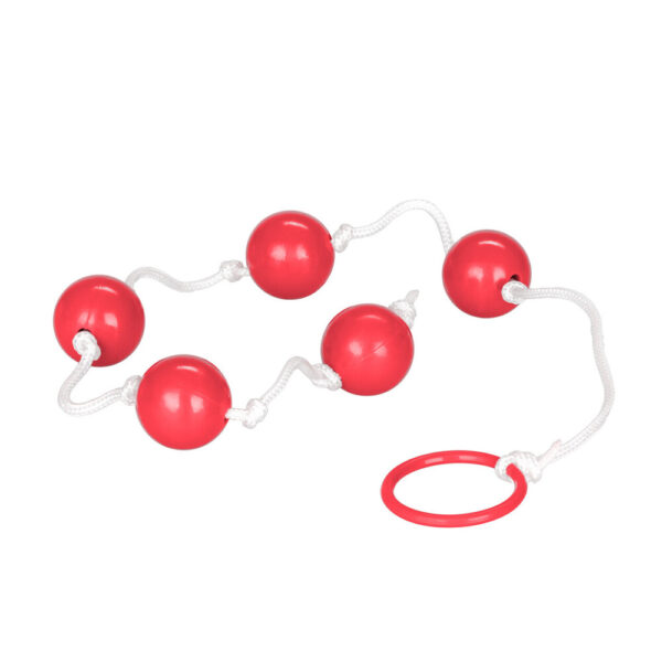 Medium Pleasure Anal Beads Assorted Colours - XToys UK