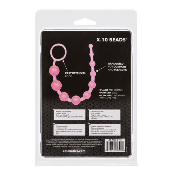 X10 Anal Beads - XToys UK