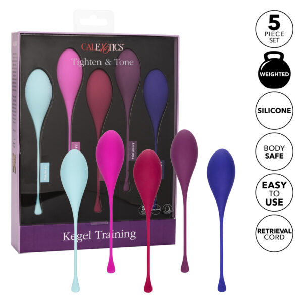 Tighten And Tone Kegel Training 5 Piece Set - XToys UK