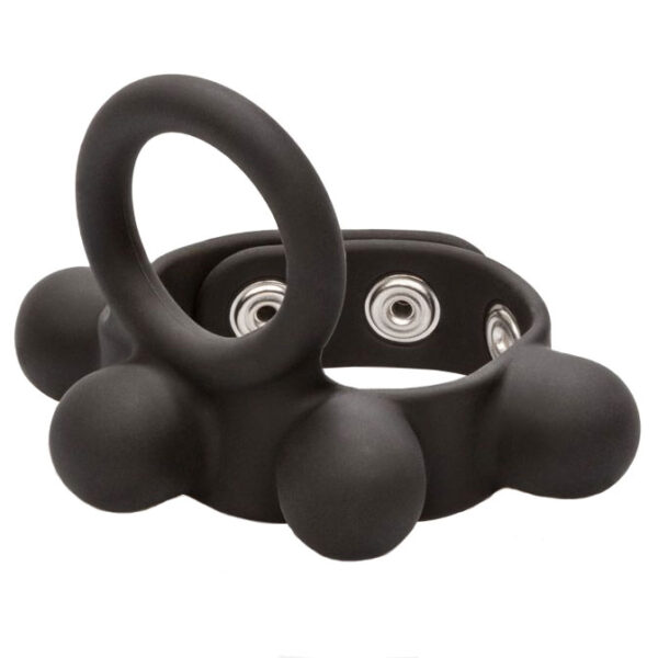 Medium Weighted Penis Ring and Ball Stretcher - XToys UK