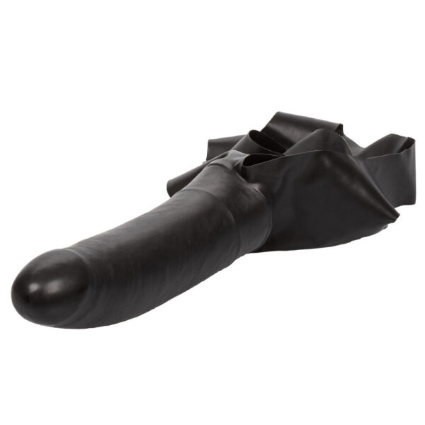 The Accommodator Face Strap On Dildo Black - XToys UK