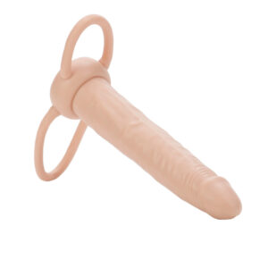 Accommodator Dual Penetrator Ivory Dildo - XToys UK