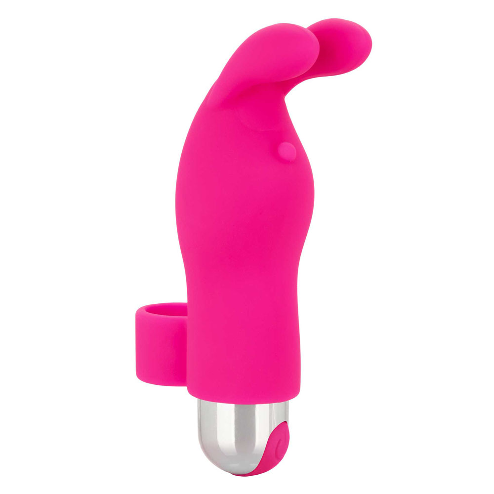 Intimate Play Pink Rechargeable Bunny Finger Vibrator - XToys UK