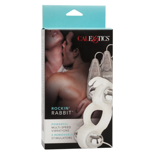 Rocking Rabbit Duo Vibrating Cock Ring - XToys UK