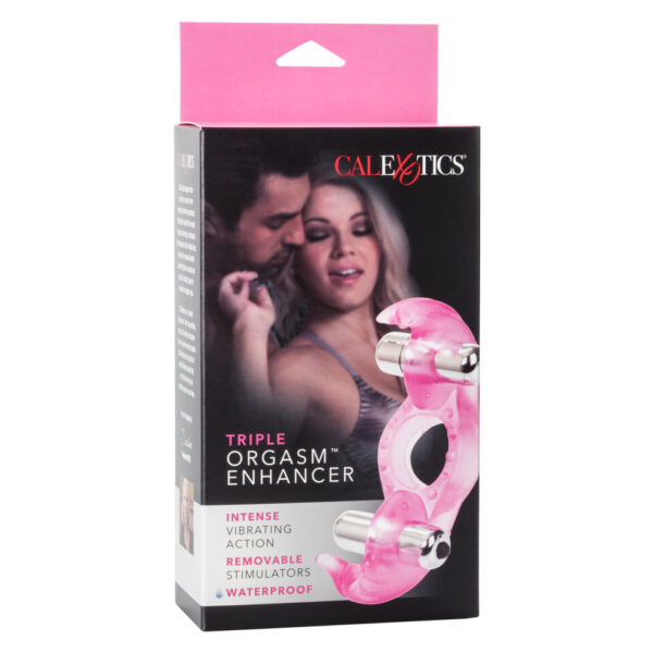 Triple Orgasms Erection Enhancer With Dual Micro Stimulators - XToys UK