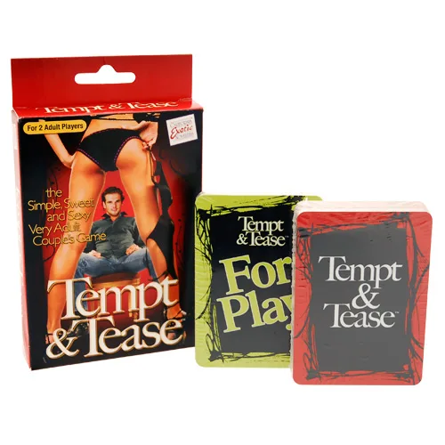 Tempt And Tease Game - XToys UK