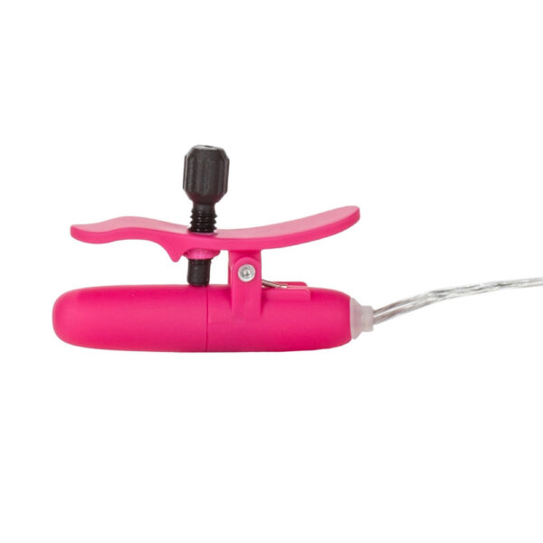 Heated Vibrating Nipple Teasers Pink - XToys UK