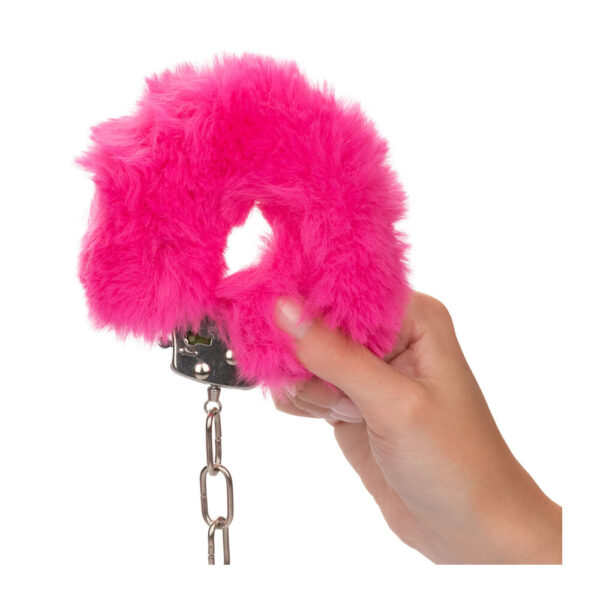 Ultra Fluffy Furry Cuffs Pink - XToys UK