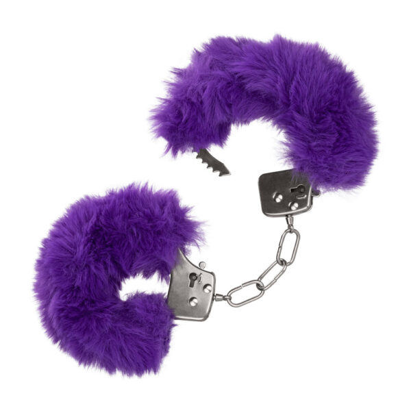 Ultra Fluffy Furry Cuffs Purple - XToys UK