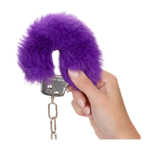 Ultra Fluffy Furry Cuffs Purple - XToys UK