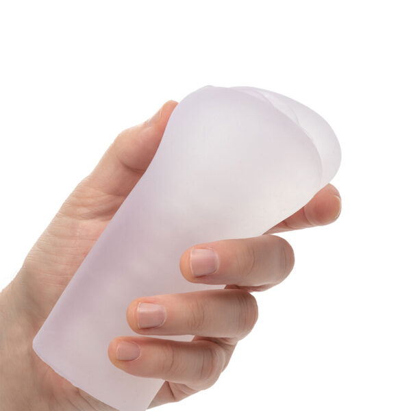 Boundless Vulva Masturbator Clear - XToys UK