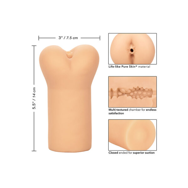 Boundless Anus Masturbator Flesh Pink - XToys UK