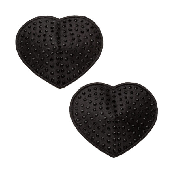 Radiance Black Heart Pasties - XToys UK